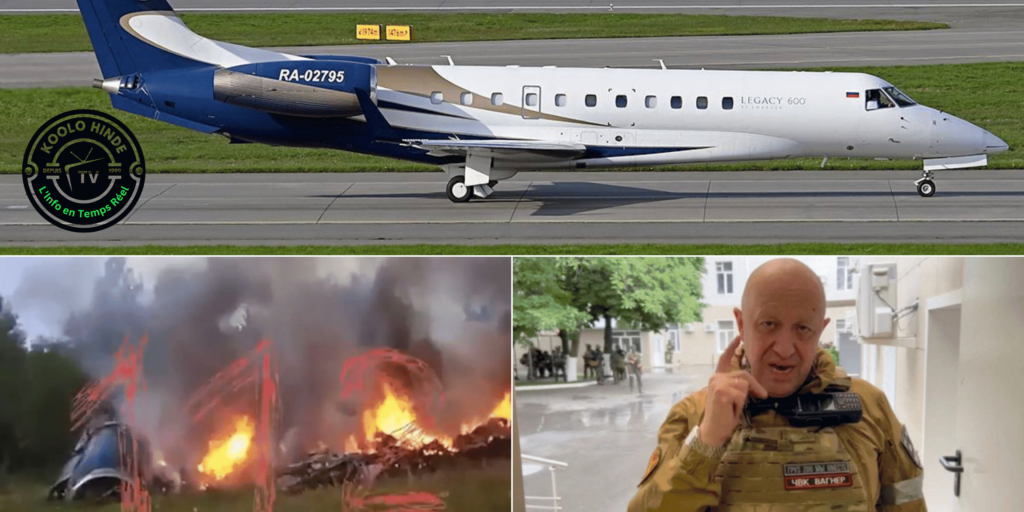 Spéculations sur une bombe à bord du jet d'Eugène Prigojine