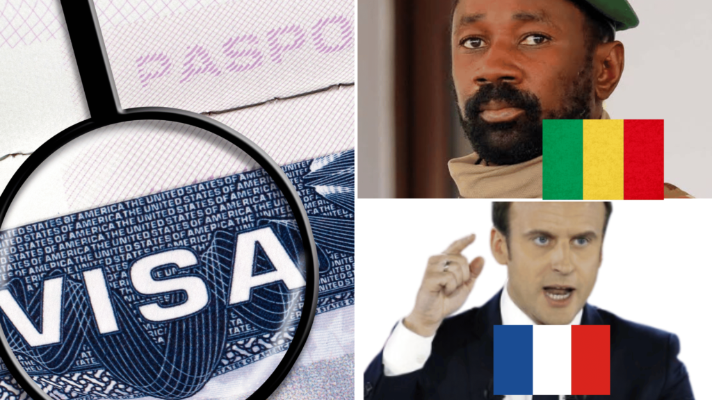 Tensions franco-maliennes : Suspension mutuelle de délivrance des visas au Mali et en France