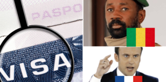 Tensions franco-maliennes : Suspension mutuelle de délivrance des visas au Mali et en France