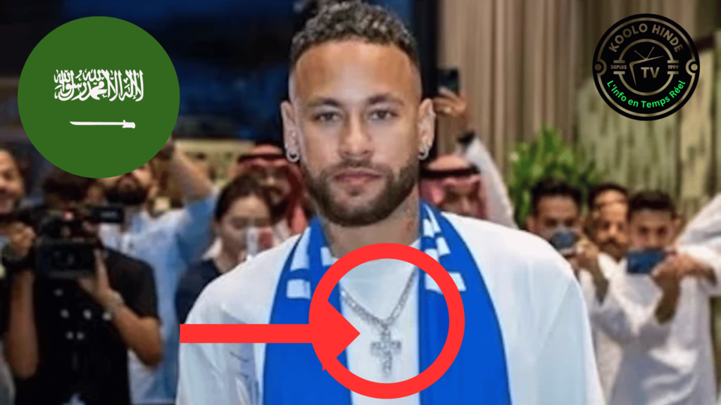 La croix de Neymar crée la controverse en Arabie Saoudite