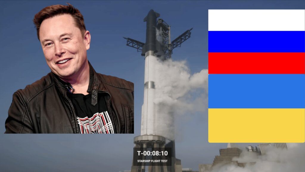 Elon Musk intervient dans le conflit russe en Ukraine avec Starlink