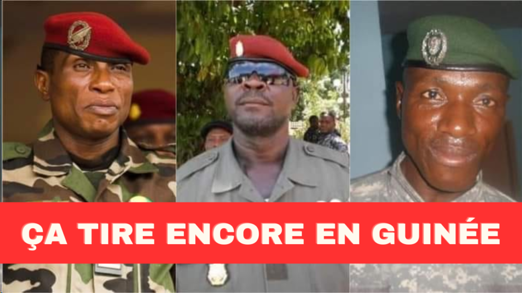 des tirs d'artillerie lourde entendus à Conakry