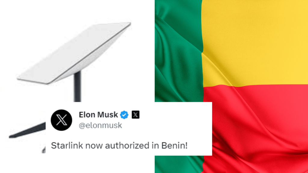 Le Bénin devient le premier pays francophone d'Afrique à être desservi par l'Internet satellite StarLink