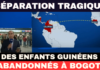 Des enfants guinéens abandonnés à l'aéroport El Dorado de Bogota