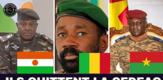Le Burkina Faso, le Mali et le Niger quittent la CEDEAO