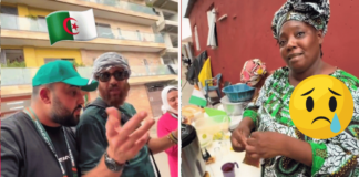 Des algériens se moquent d'une vendeuse de café en Côte d'Ivoire