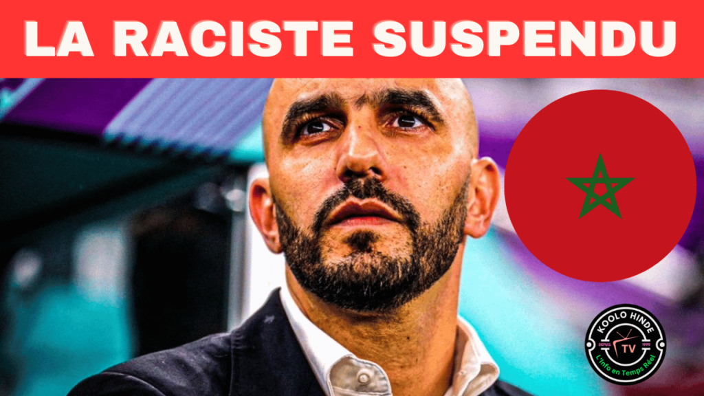Suspension de Walid Regragui : la CAF réagit aux actes racistes lors du match RDC vs Maroc