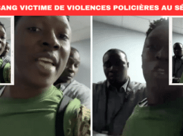 l'artiste guinéen Soul Bang victime de violences policières au Sénégal