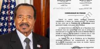 Le gouvernement camerounais dément les rumeurs sur l'état de santé de Paul Biya