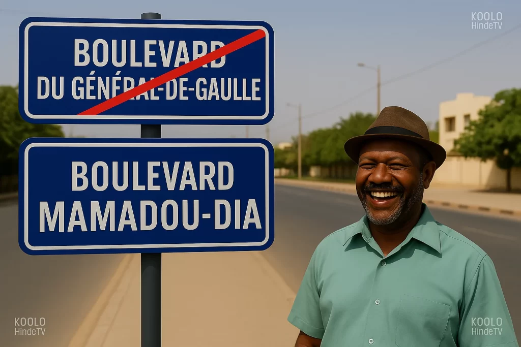 décolonisation des noms de rues au Sénégal