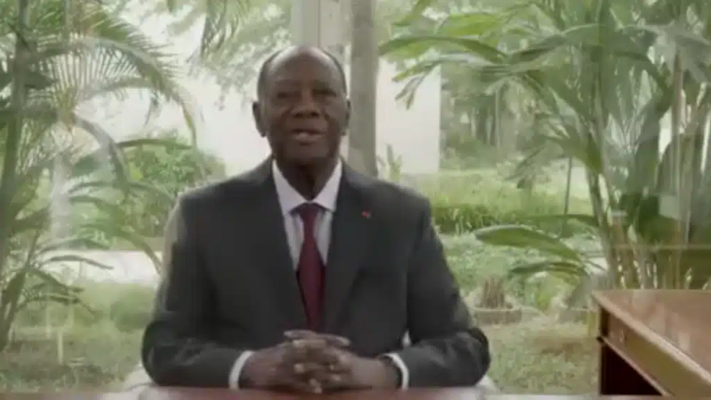 Le Président Alassane Ouattara confirme sa candidature à l’élection présidentielle du 25 octobre 2025