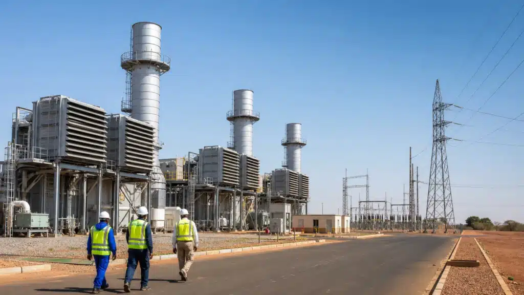 centrale de Pabré au Burkina Faso